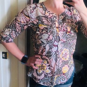 LOFT Lightweight cotton summer blouse